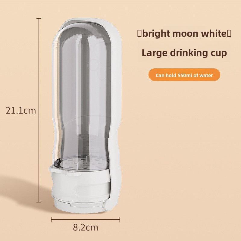 Foldable Portable Dog Drinking Cup with Light