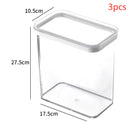 Wall-hung rice bucket with whole grains