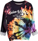 Long-sleeved urban letter-style casual hoodie