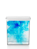 Wall-hung rice bucket with whole grains