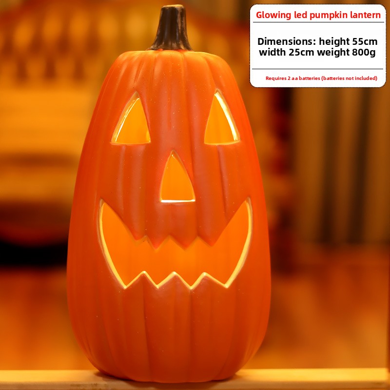 Glowing Halloween Pumpkin Lantern for Decoration
