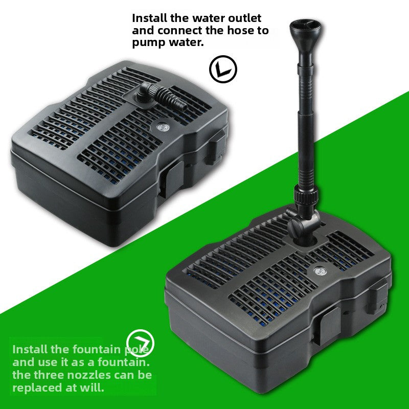 Pond Circulating Water Pump with UV Light for Fountain and Filtration