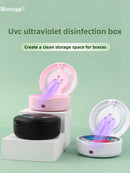 Ultraviolet toothbrush disinfection box