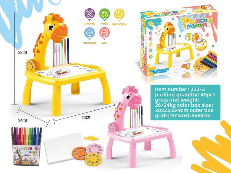 Children's Projection Drawing Table Educational Toy