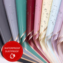 20 Sheets Waterproof Floral Wrapping Paper Sheets Fresh Flowers Bouquet Gift Packaging Wrapping Paper Sheets