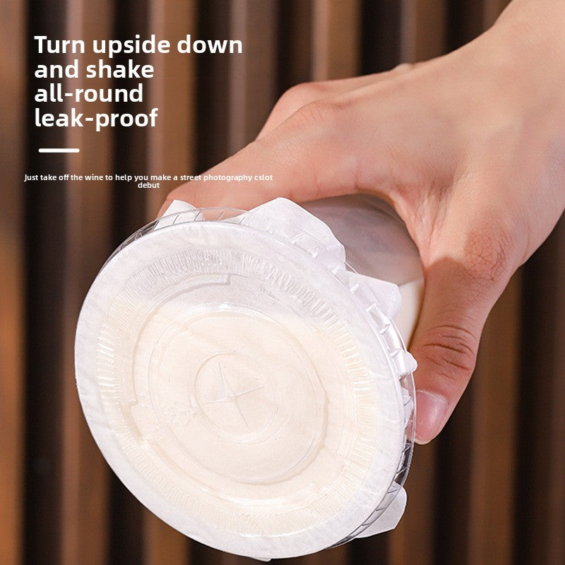 Disposable milk tea cup