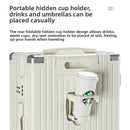 Retro Silent Wheel Travel Luggage Suitcase with Combination Lock