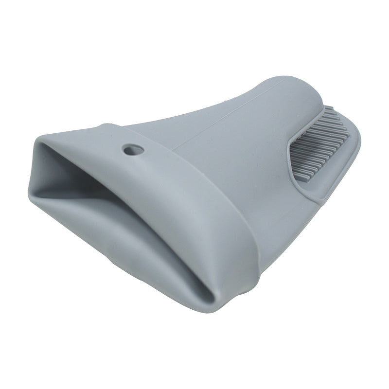 Hot Resistant And Wear-Resistant Thickened Two Finger Kitchen Waterproof Multipurpose Silicone Gloves