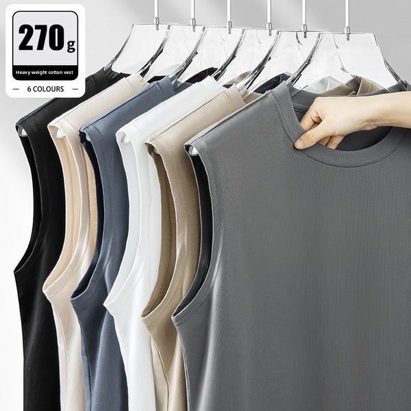 Cotton Sleeveless T-shirt