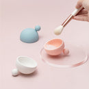 Creative Xiaowangzi Makeup Brush Cleaning Plate - TrendTrove