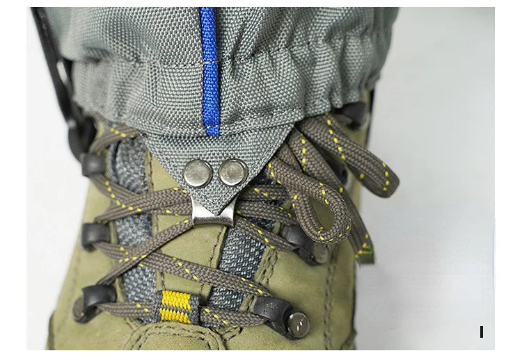 Outdoor mountaineering snow waterproof snowshoe cover hiking desert sandproof foot cover leg warmers for both men and women - TrendTrove