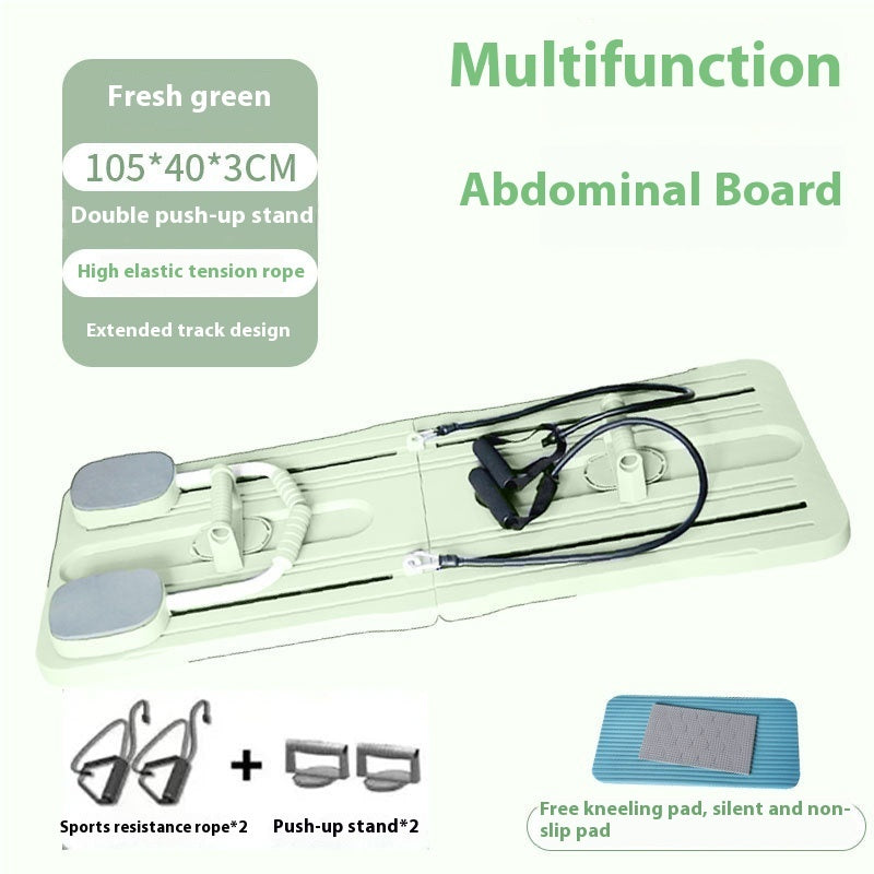 Multifunctional Six-in-one Supine Board Automatic Rebound Abdominal Wheel