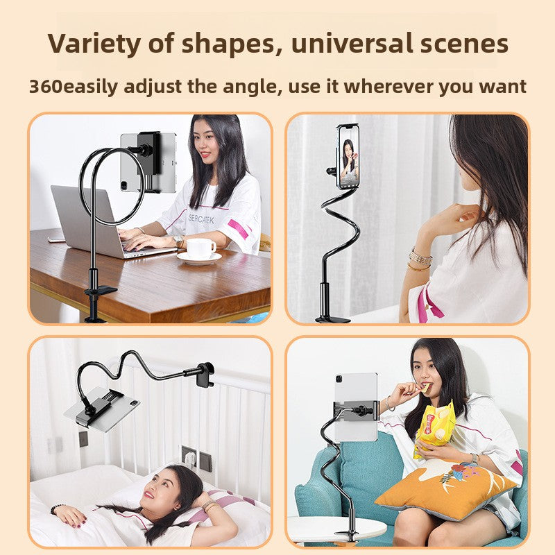 Flat-panel support phone stand