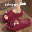 Cute Cartoon Dog Slippers Non-slip Floor Bathroom Slipper Summer Women's House Shoes