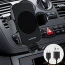 Wireless Car Charger, Fast Charging 15W Auto Clamping Car Charger Phone Holder Phone Mount