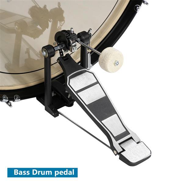 22in 5-drum Poplar Double-layer Oil Skin Star Dot Black Drum Frame, Not Available For Sale In AM