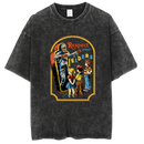 Washed and distressed T-shirt