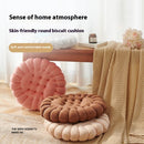 Nordic Creative Soft Plush Simulation Biscuit Office Seat Cushion