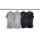 Printed letter-stitched T-shirt set