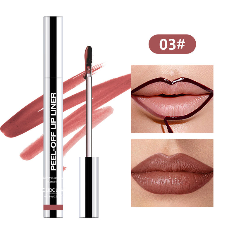 Tear lip liner waterproof lasting non-fading moisturizing doodle lip lipstick lip gloss lip glaze
