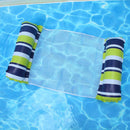 PVC Two-Tube Inflatable Floating Bed for Pool and Water Relaxation