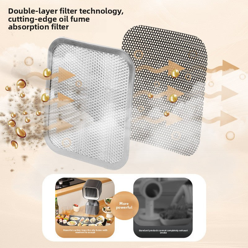 Portable Mini Desktop Kitchen Ventilator