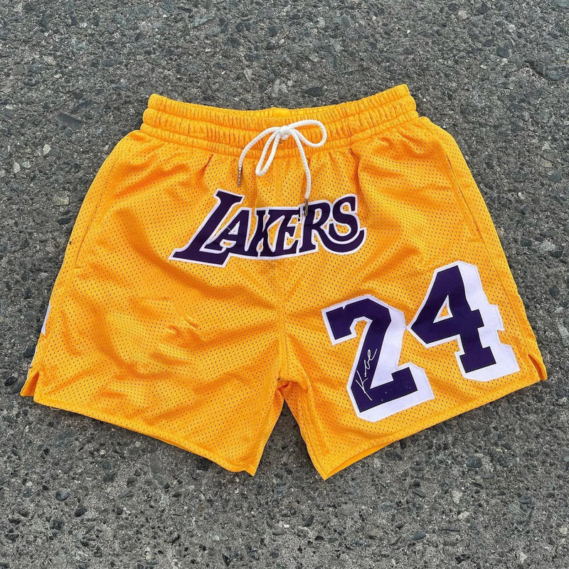 Printed Trendy Casual All-match Mesh Summer Shorts