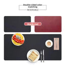 Leather Mouse Pad Large Desk Mat Waterproof Customizable Office Writing Pad