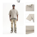 Retro Youth Pure Color Men's T-Shirt