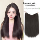 A light and thin faux seamless wig