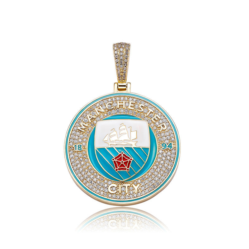 Hip-hop Football Club Pendant