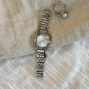 Women's Small Square Quartz Watch