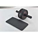 Double-wheel non-rebound abdominal health wheel