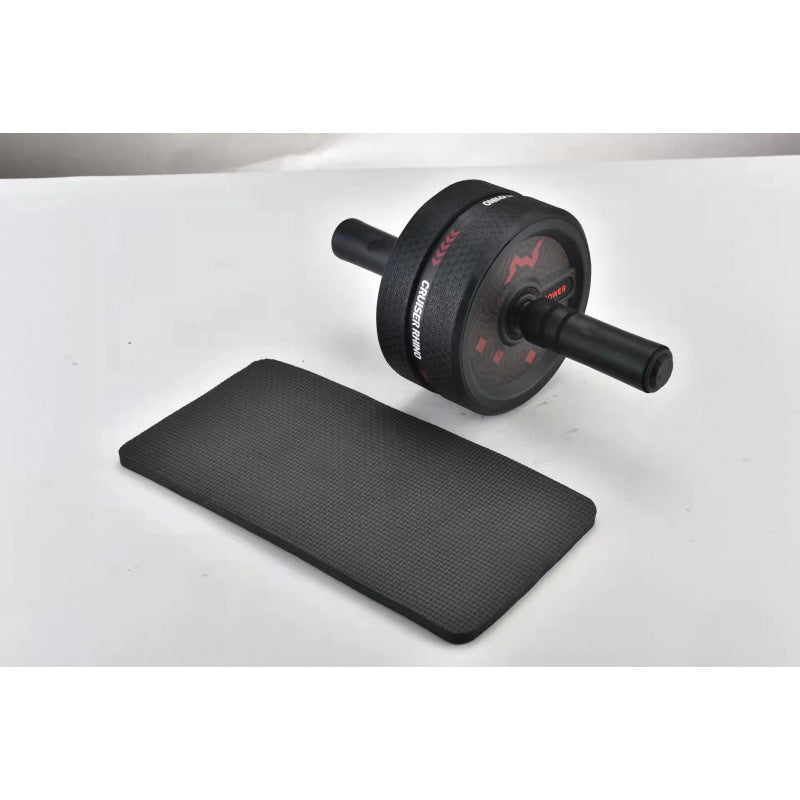 Double-wheel non-rebound abdominal health wheel