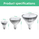 LED Plant Growth Light Full Spectrum E27 30W 50W 80W