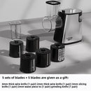 A multi-functional electric vegetable cutter