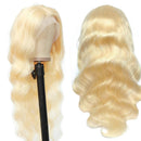 Synthetic Wig Long Curly Hair Light Gold