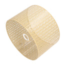 Drum Lamp Shade E27 E14 Clip Fir Leaf Shape Hollow Out Metal Decorative Lampshade Cover for Table Wall Ceiling Lamp Gold