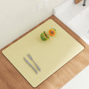 PU Leather Kitchen Countertop Drain Mat