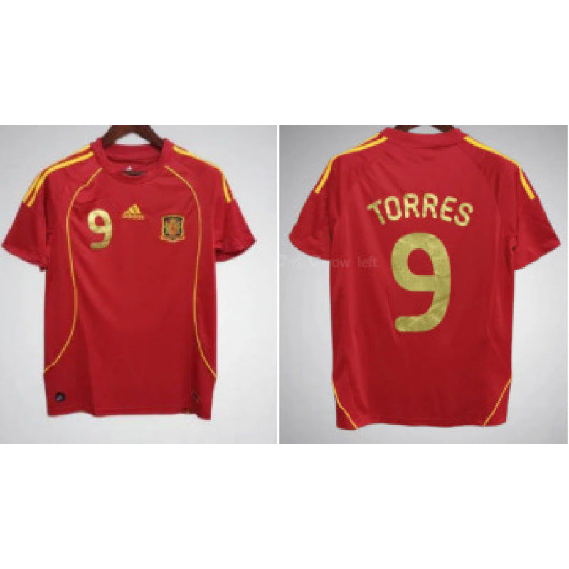 Retro football jersey top T-shirt