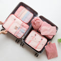Polyester Travel Storage Bags Set
