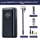 Portable Digital Car Tire Inflator with Power Bank Function