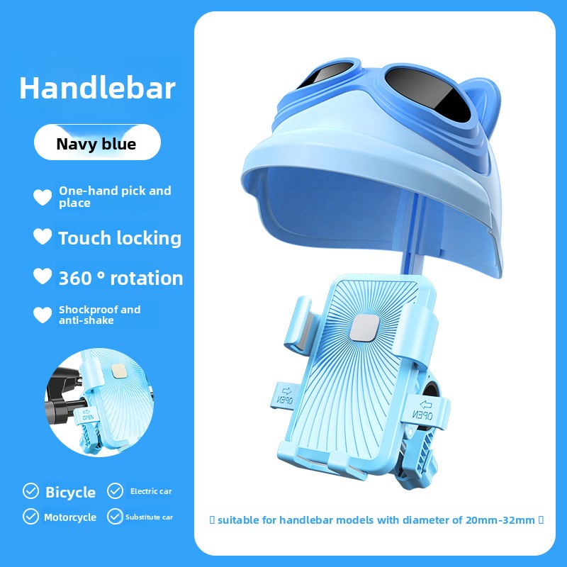 Electric vehicle phone holder