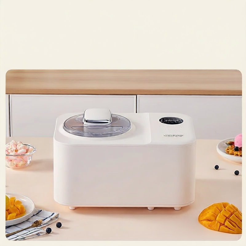 Household small-sized fully automatic ice cream maker