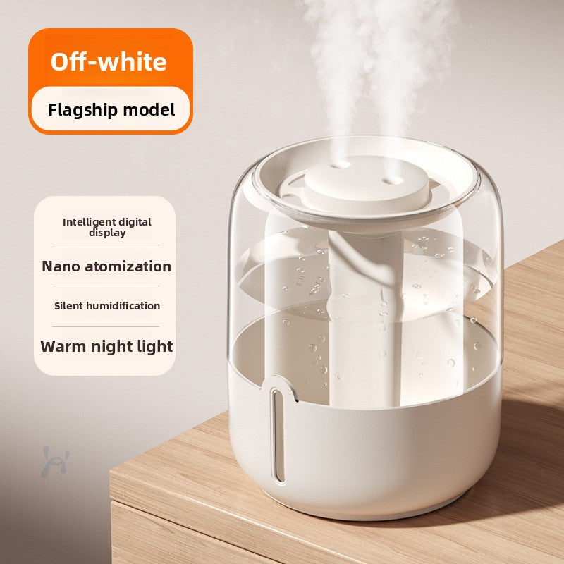 Desktop Dual Spray Humidifier with Night Light