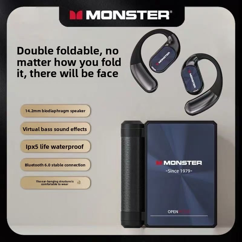 Bluetooth open-ear headphones