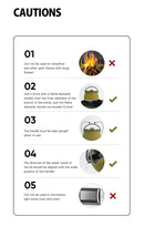 New Camping Portable Silicone Folding Kettle Outdoor Compressible Folding Pot Travel Silicone Kettle - TrendTrove