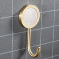 Brass Hat-and-coat Drilling Adhesive Hanging Storage Hook