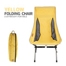 Outdoor Folding Chair Heighten Moon Chair Portable Camping Fishing Chair Leisure Beach Chair Back Chair - TrendTrove