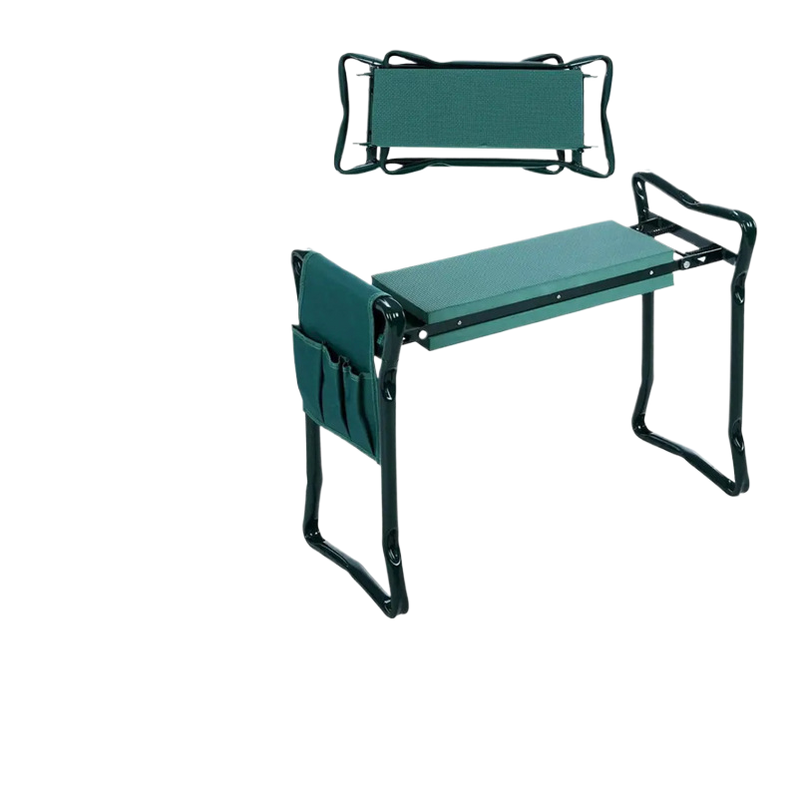 Outdoor garden kneeling stool sitting kneeling garden gardening kneeling chair garden tool stool with tool kit multifunctional folding kneeling stool